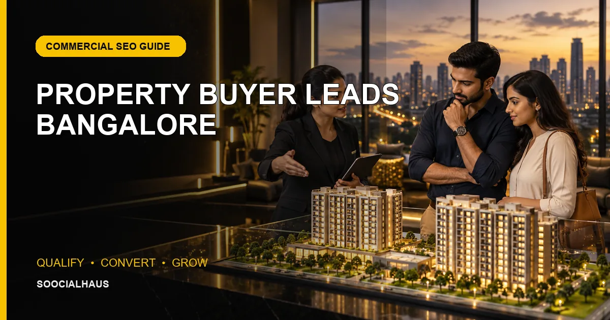 Property Buyer Leads Bangalore: High-Intent Campaign Guide featured image